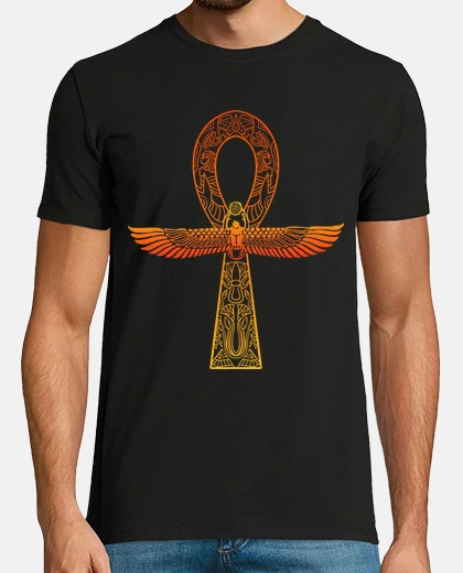T-shirt ankh antico simbolo occhio di horus sca