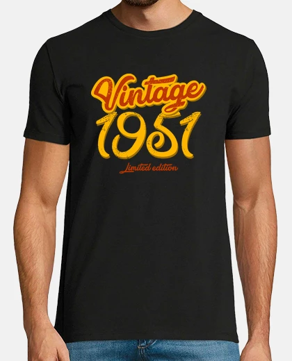T-shirt annata 1951 edizione limitata