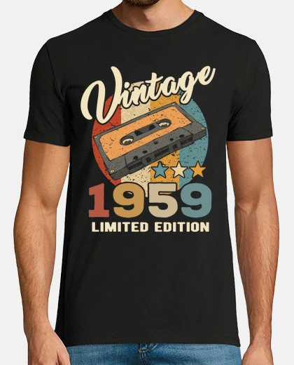 T-shirt annata 1959 edizione limitata