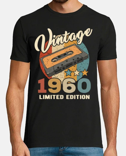 T-shirt annata 1960 edizione limitata