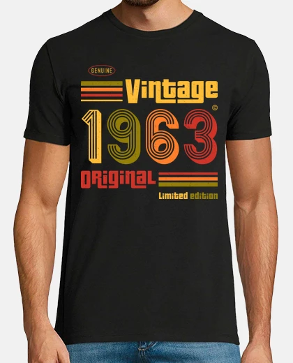T-shirt annata 1963