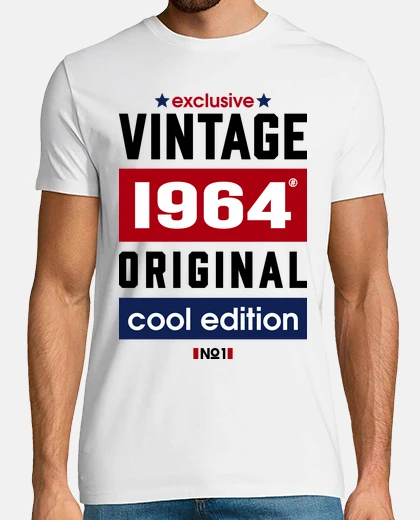 T-shirt annata 1964