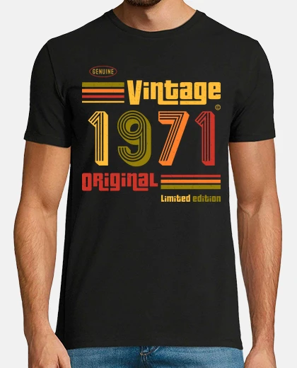 T-shirt annata 1971