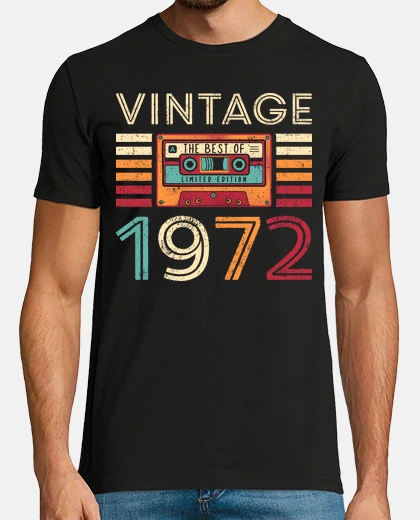 T-shirt annata 1972