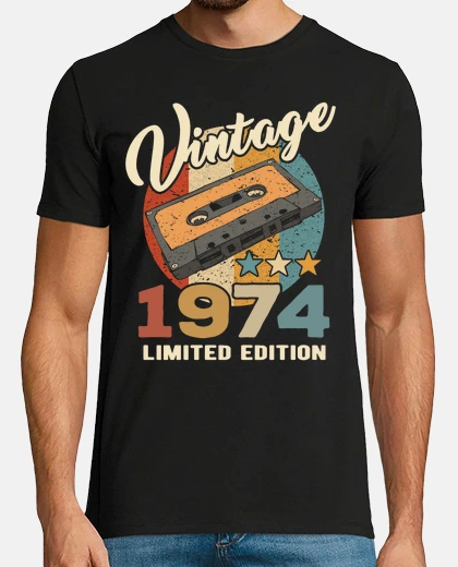 T-shirt annata 1974 edizione limitata