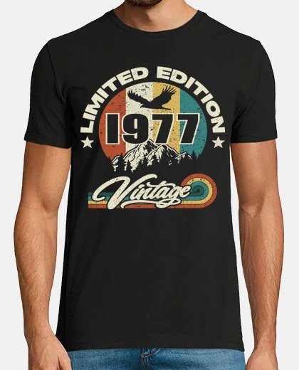 T-shirt annata 1977 - anniversario 1977