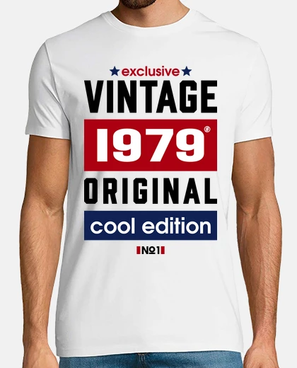 T-shirt annata 1979