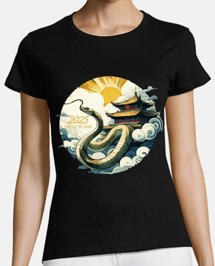 Tee-shirt année du serpent 2025 chinois