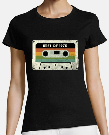 Tee-shirt anniversaire 49 ans cassette vintage 19