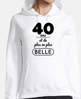 Sweat Adulte Anniversaire 40 ans