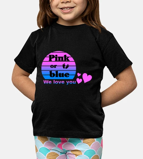 Abbigliamento annuncia una gravidanza - rosa di blu t