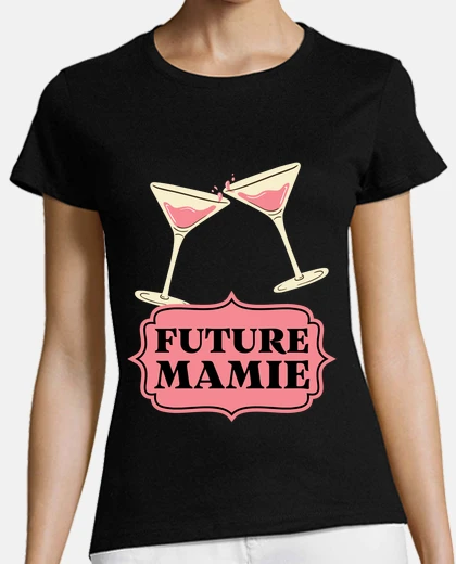 T-shirt annuncio retrò vintage della futura non
