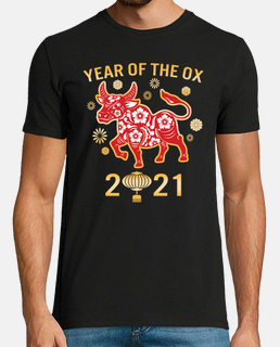 año del buey 2021 feliz año nuevo chino camisa regalos del zodiaco para mujeres hombres