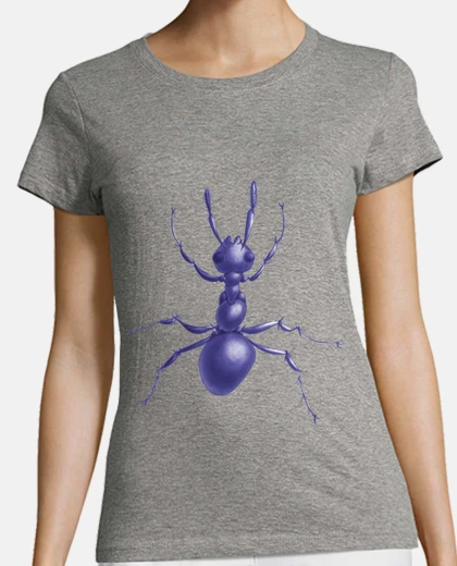 Tee-shirt ant pourpre tirée