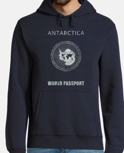 Sudadera Antartica World Passport