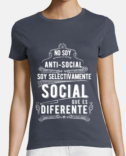 Playera Anti-social