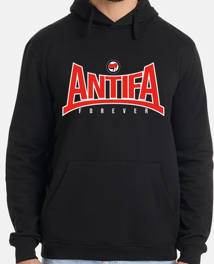 Felpa antifascista forever