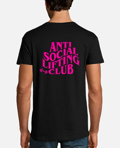 Camiseta antisocial lifting club laTostadora