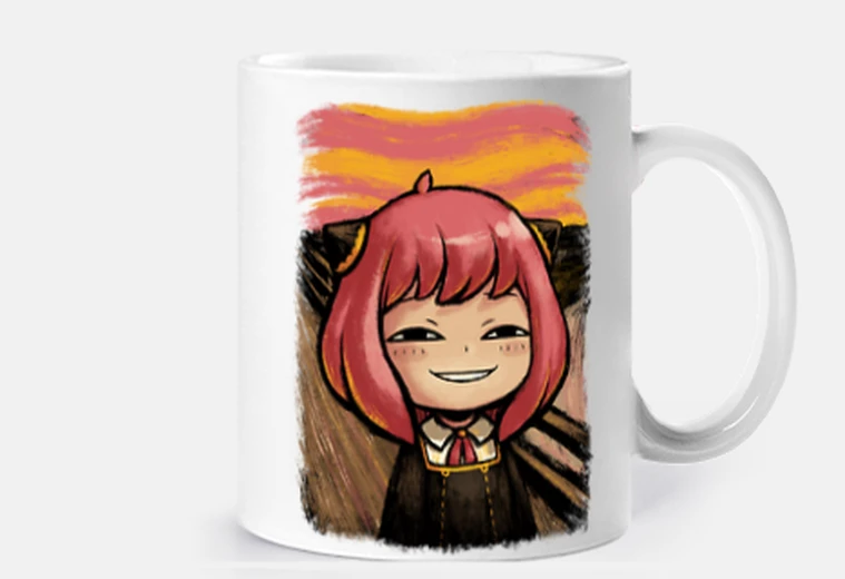 Cup anya heh - spy x family - art