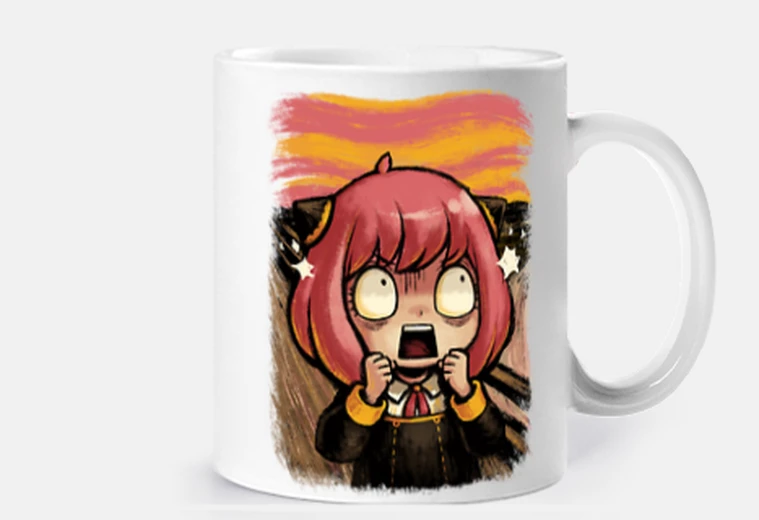 Cup anya meme - spy x family - art