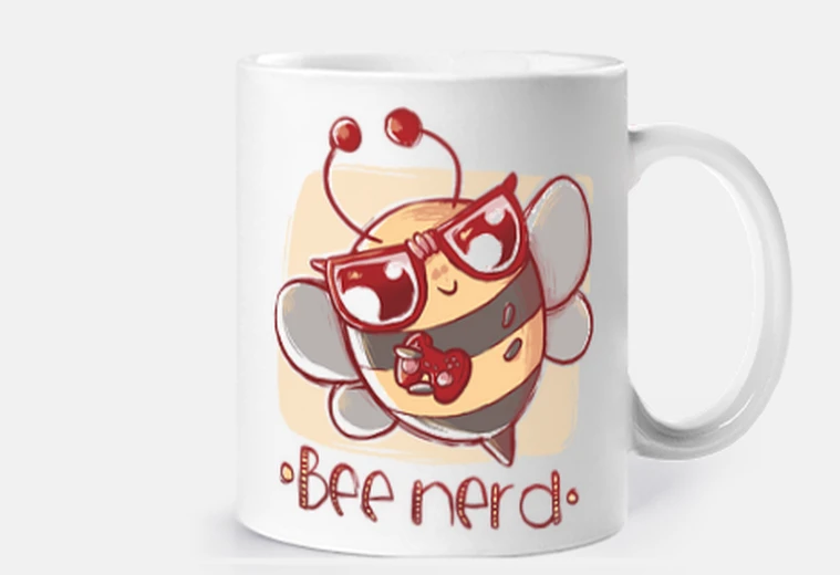 Tazza ape nerd