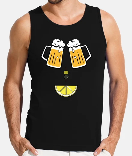 T-shirt aperitivo con limone e olive