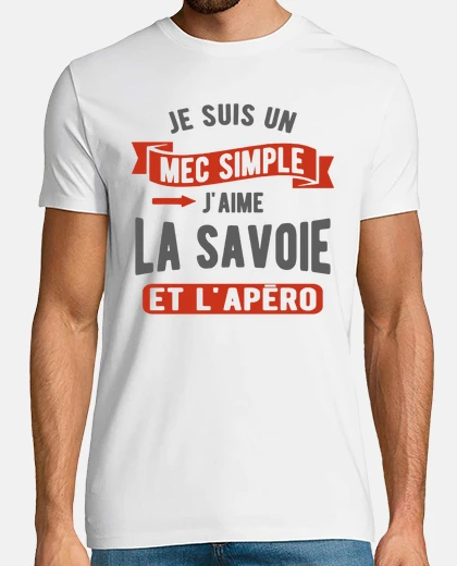 Tee-shirt apéro et savoie