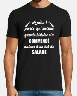 Apéro parce que t-shirt homme humour