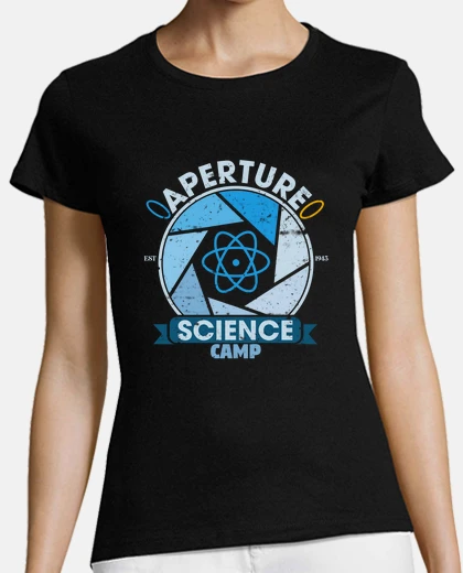 Playera Aperture Science Camp