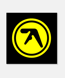 Aphex Twin Logo Amarillo