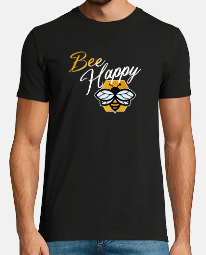 Tee-shirt Apiculteur bee happy cadeau apiculteur