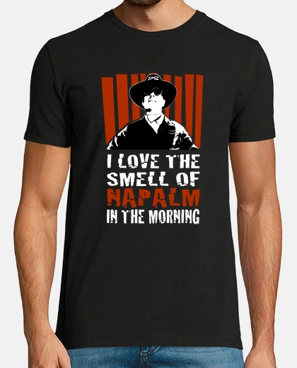 Tee-shirt apocalypse now bar - eng - fond foncé