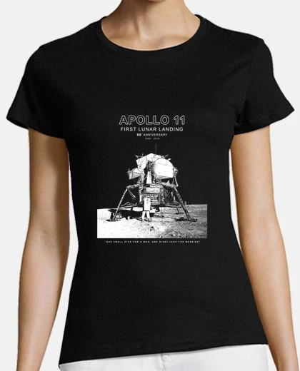 T-shirt apollo 11 - 50 ° anniversario 1969-2019