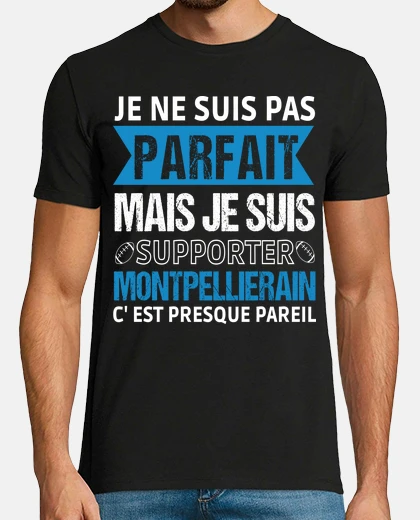 Camiseta apoyo montpellier rugby montpellier
