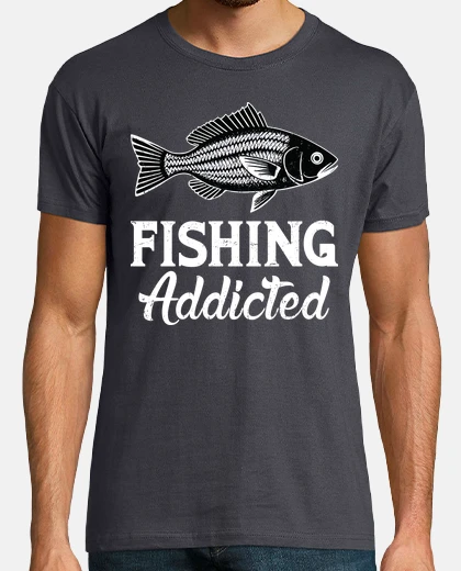 T-shirt appassionato di pesca