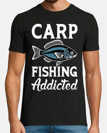 T-shirt appassionato di pesca alla carpa
