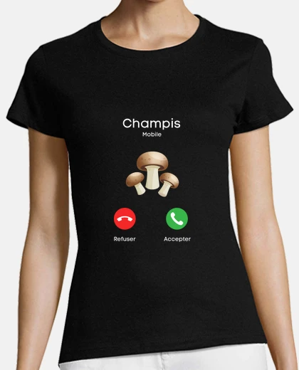 Tee-shirt appel des champignons