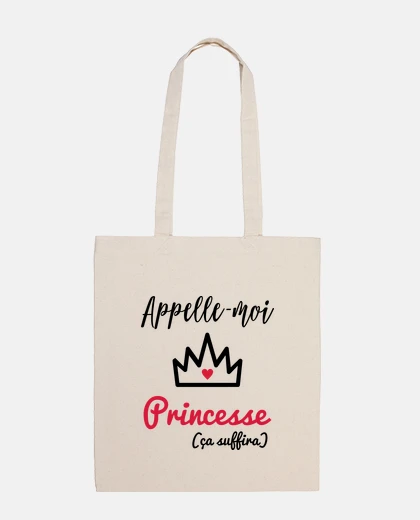 Sac Appelle-moi princesse
