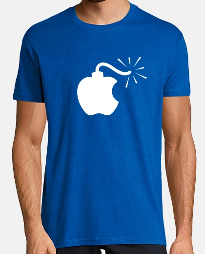 Tee-shirt apple rétro pompe blanche