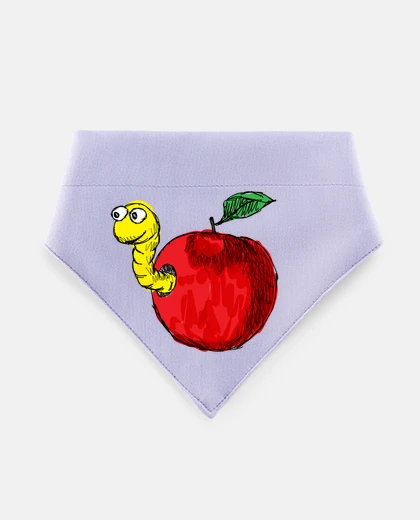 Mascotas apple the verse is in the fruit irony sarcasm proverb saying quote
