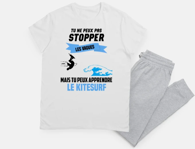 Pijama aprender kitesurf - montar