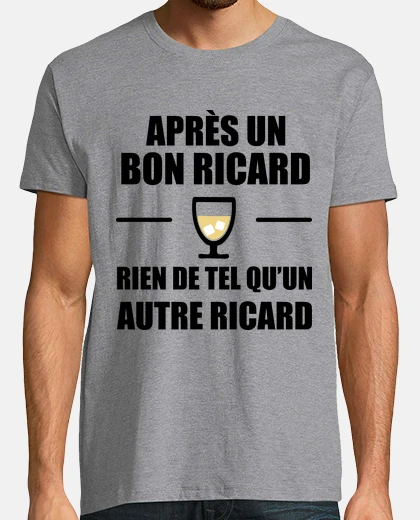 Tee-shirt Après un bon ricard