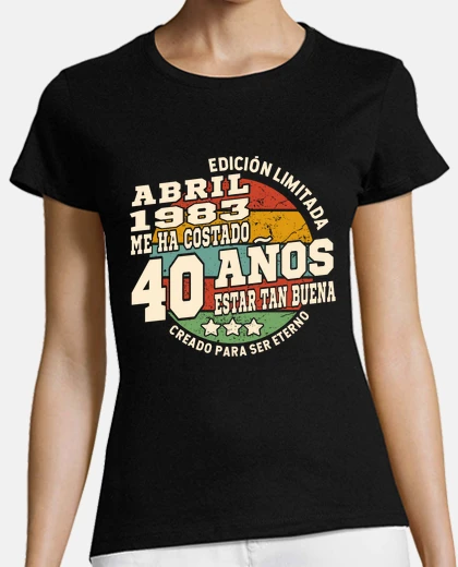 Playera April 1983 - 40 years of being so good