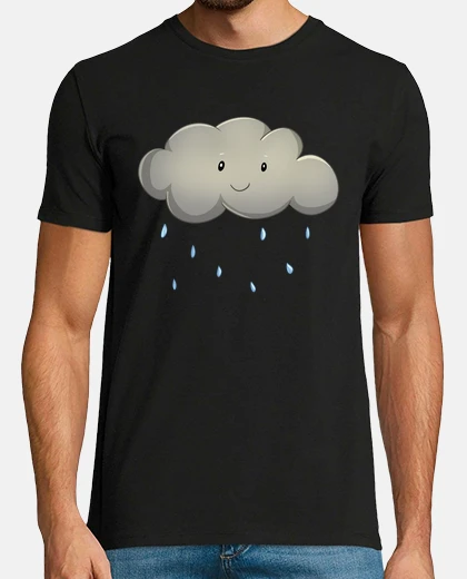 T-shirt aprile show nuvola di pioggia