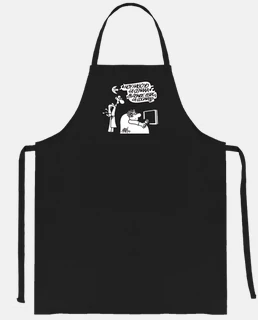 apron today i make dinner ..