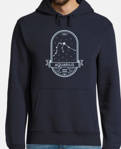 Hoodie aquarius consthertion