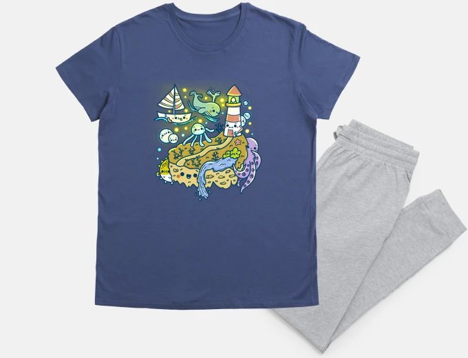 Pyjama aquatic lighthouse