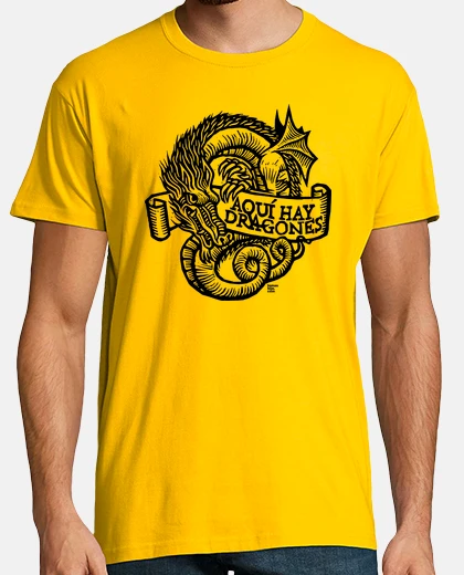 Camiseta Aquí hay dragones OFICIAL