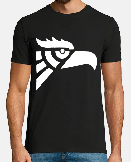 T-shirt aquila bianca azteca