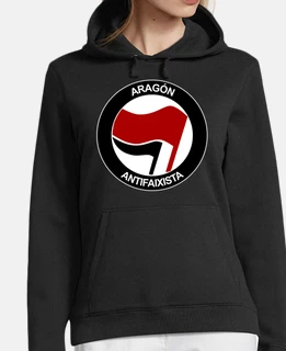 aragon antifaixista sweatshirt girl